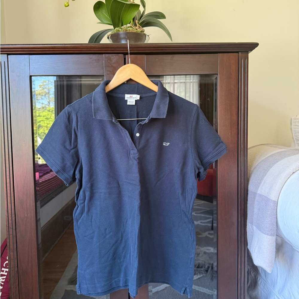 Vineyard Vines Dark Navy Crewneck Top